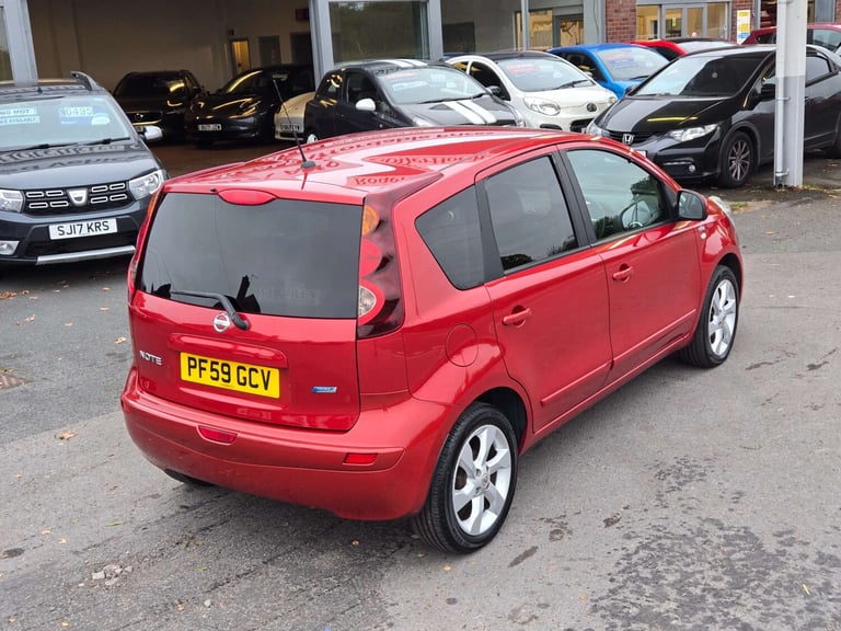 2010 Nissan Note 1.4 Note N-Tec 5dr MPV Petrol Manual
