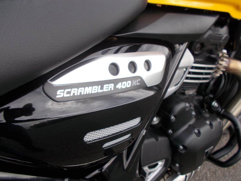 2025 Triumph Scrambler 400 XC