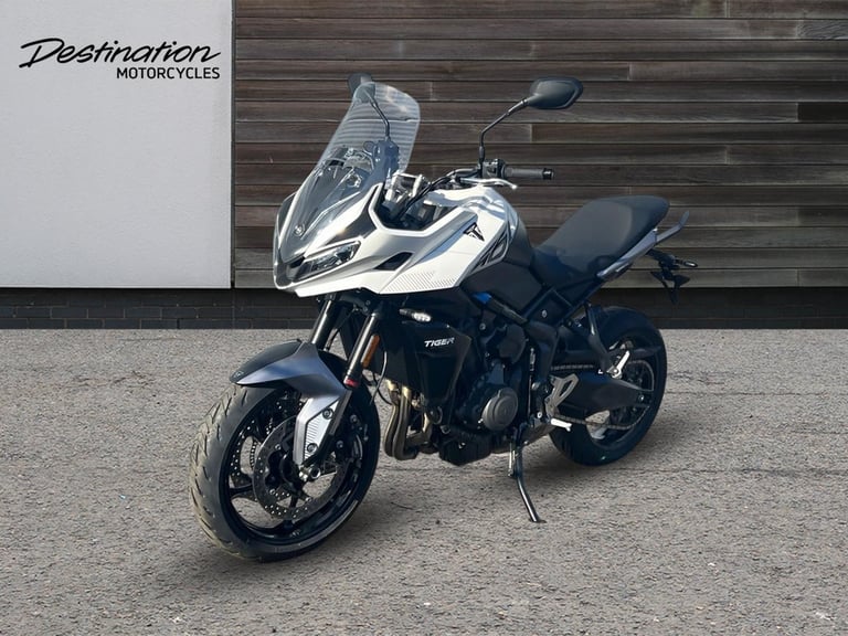 2025 Triumph Tiger Sport 660 PREMIUM COLOUR Petrol white 6 Speed