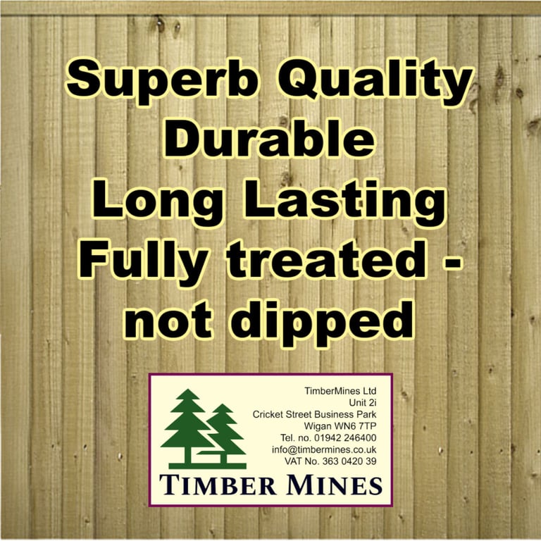 Heavy Duty Fence Panels. From £25 ea.