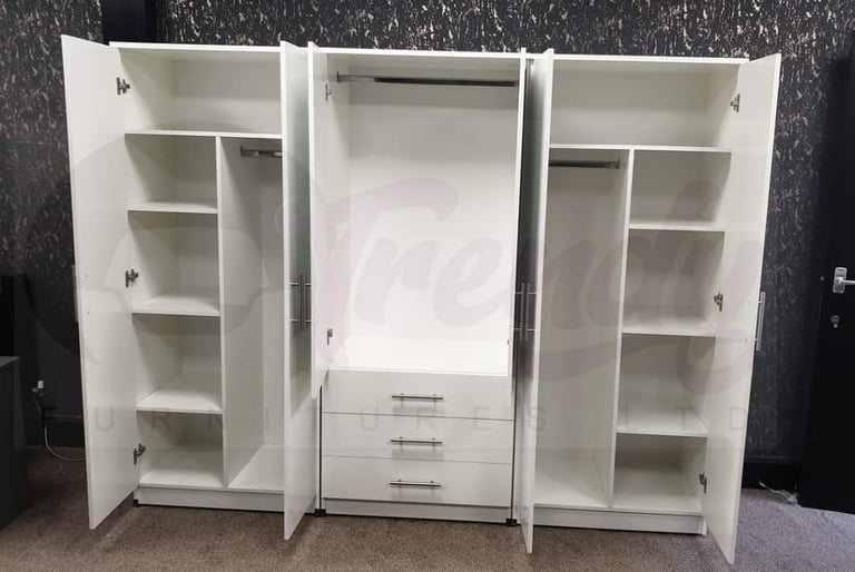 Sliding and Modern Wardrobes. Chest of drawers And Besdside Tables For Sale Home Delivery