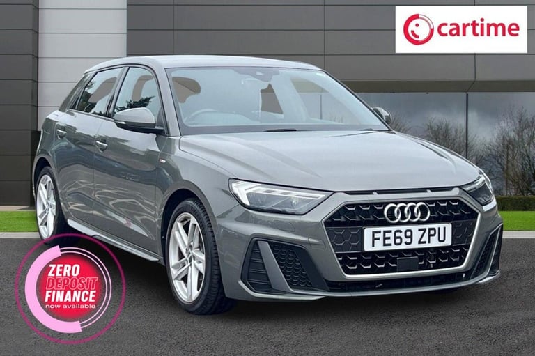 2019 69 AUDI A1 1.0 TFSI 25 S LINE SPORTBACK 5DR PETROL MANUAL EURO 6 (S/S) (95 