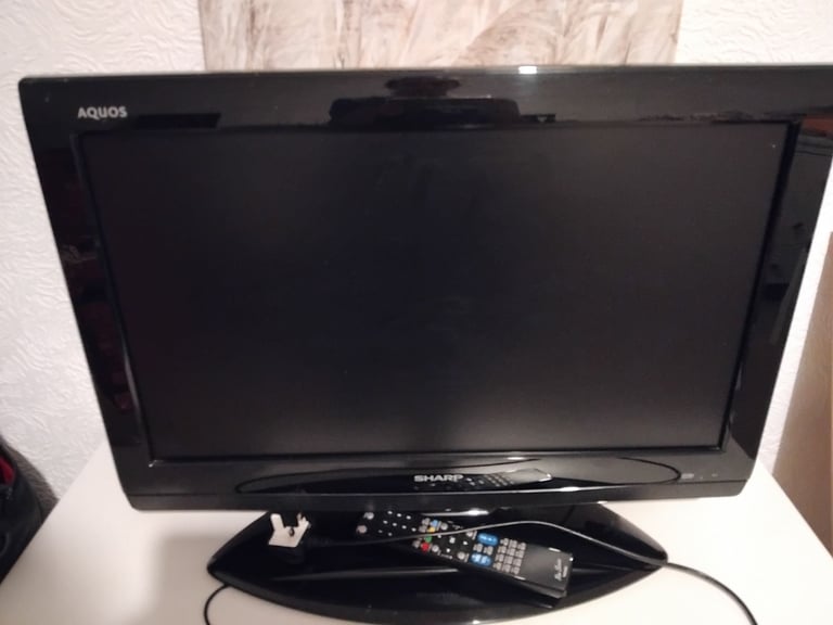 Black sharp television