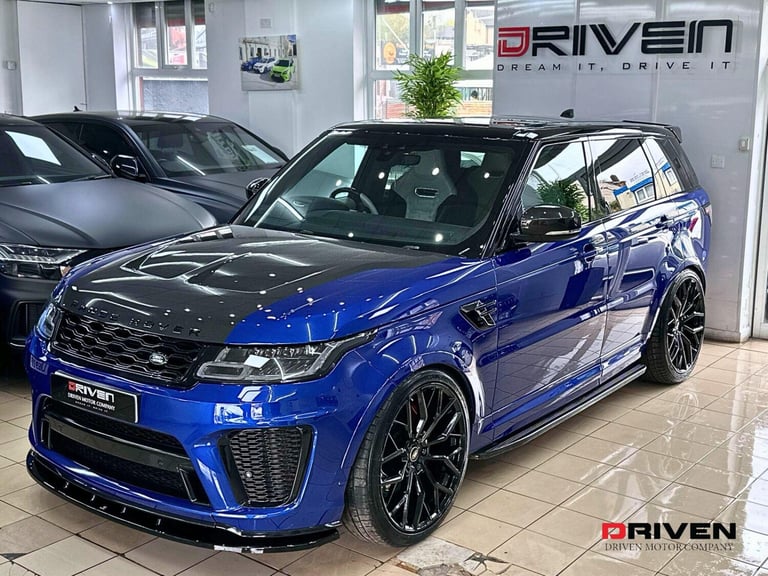 20K EXTRAS! RANGE ROVER SPORT SVR + CARBON + 23 URBAN ALLOYS + FREE DELIVERY!