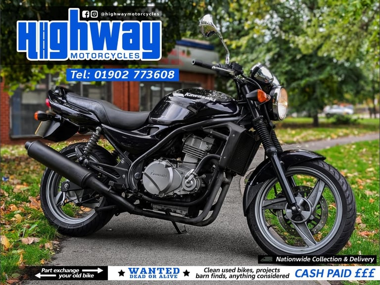 image for 2004 Kawasaki ER5 500cc A2 Compliant Motorcycle with 12 Months MOT