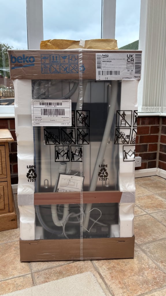 image for Beko fully integrated slimline dishwasher 