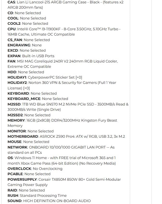 image for High end gaming pc 