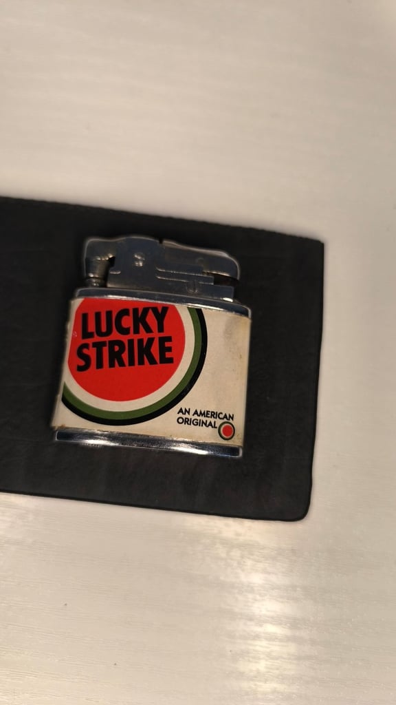 image for Vintage lucky strike lighter