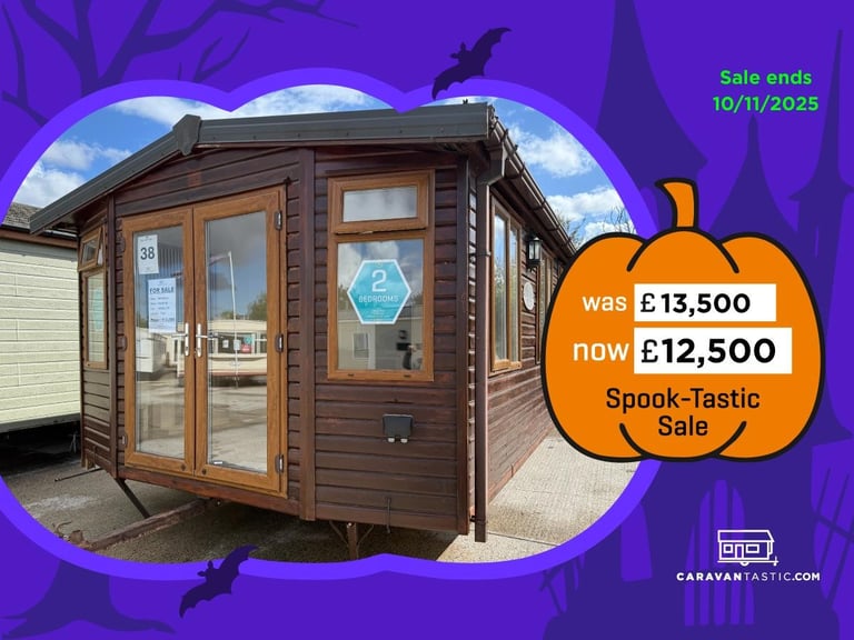 image for 2 Bed Static Caravan - French Doors, DG, CH - Offsite - Private Land, Self Build