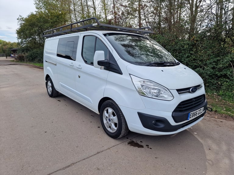 2016 Ford Transit Custom 6 Seat Panel Van  Low 125k Miles  Spares Repairs