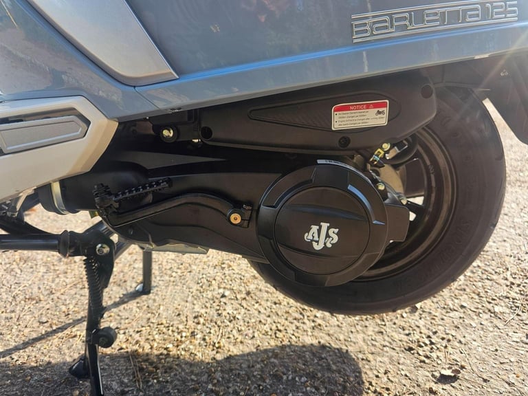 AJS BARLETTA 125 CVT EURO 5 2025 Petrol Automatic in Blue