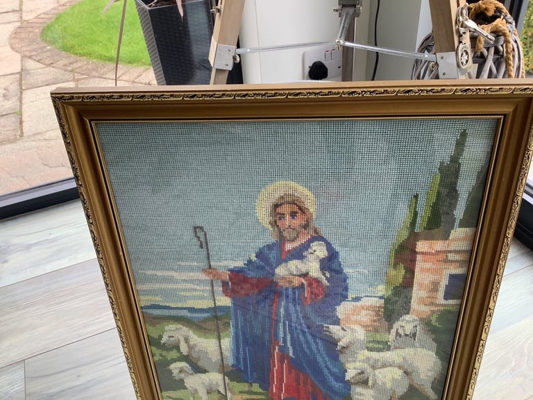 image for Embroidered religious picture 