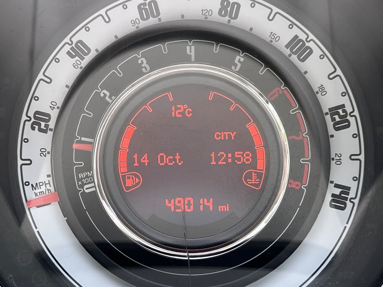 2017 Fiat 500 1.2 ECO Pop Star Hatchback 3dr Petrol Manual Euro 6 (s/s) (69 bhp)