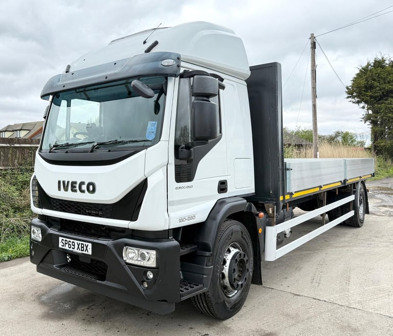 2020 IVECO EUROCARGO 180-280 NEW ALLOY DOUBLE DROPSIDE 18TON EURO6 ULEZ SCAFFOLD