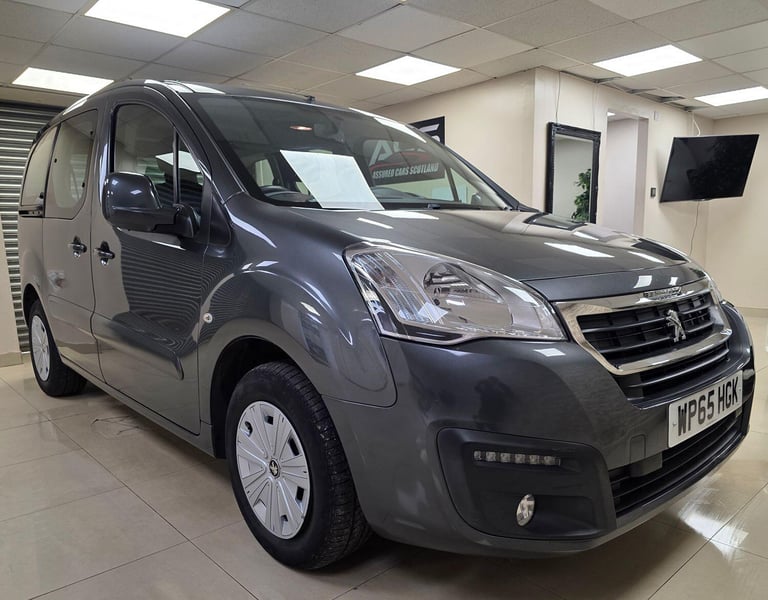 PEUGEOT PARTNER TEPEE 1.6 BlueHDi Active Grey Diesel 2015 WARRANTY 12 MONTHS MOT