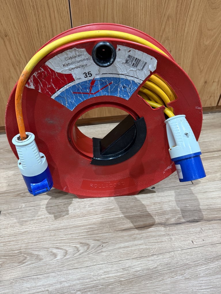 image for Electric hook-up cable on reel