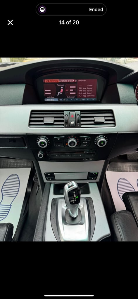 BMW, 5 SERIES, Saloon, 2009, Semi-Auto, 2993 (cc), 4 doors