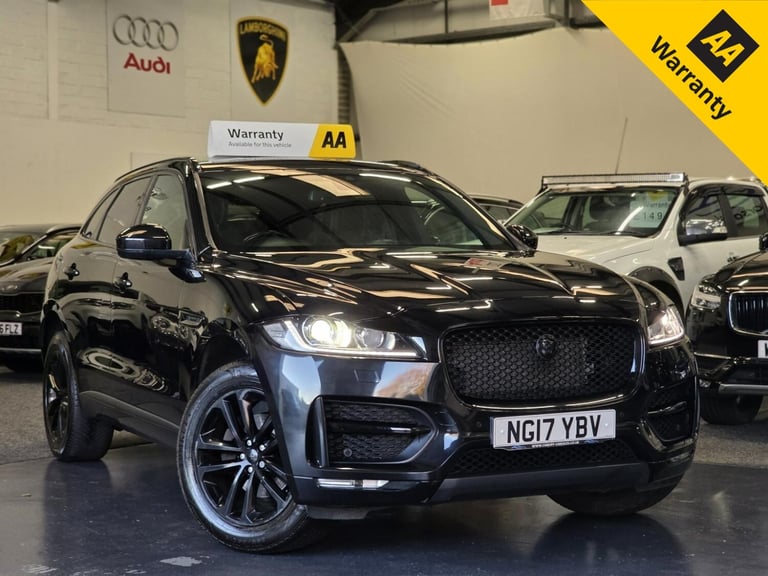 JAGUAR F-PACE 2.0 D180 R-Sport Diesel 2017+AUTOMATIC+SATNAV+R-CAM+HEATED LEATHER
