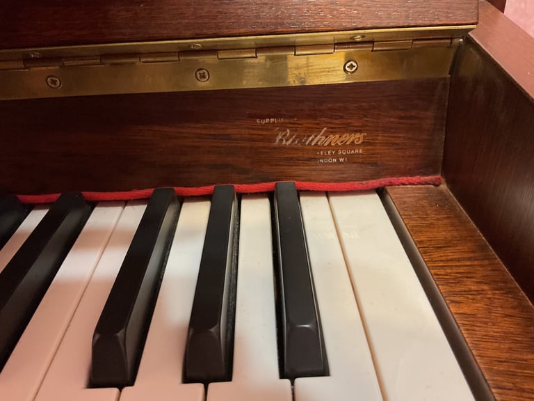 Broadwood St James Mahogany Satin finish Upright Piano