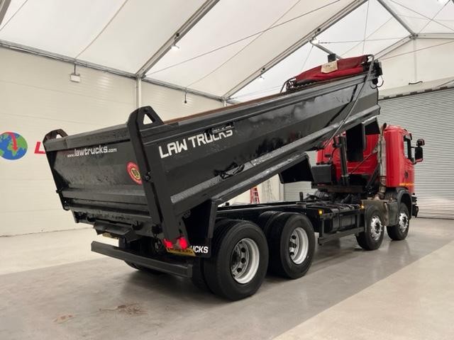 Scania G410 8x4 Sleeper Cab Steel Tipper Manual