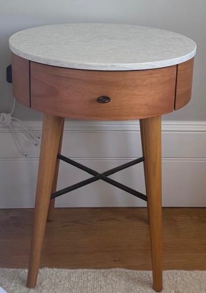 West Elm Penelope bedside table (46cm)