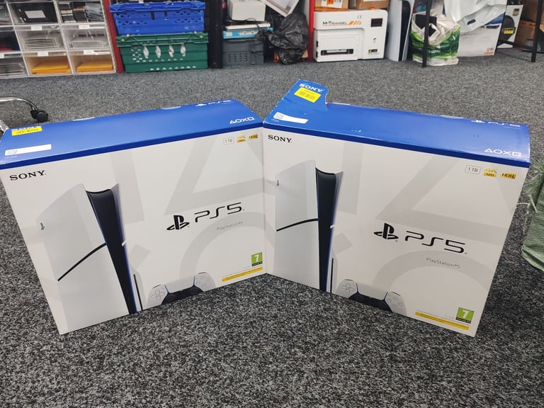 Brand New Ps5 Slim Disc Edition 1tb With Warranty 