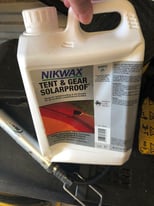 Nikwax tent and gear solarproof 