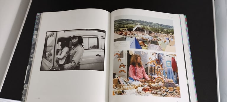 GLASTONBURY AT 50 HARDBACK BOOK MALCOLM CROFT