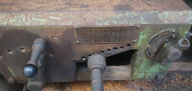 Wilson Centre lathe and thread cutter tapper