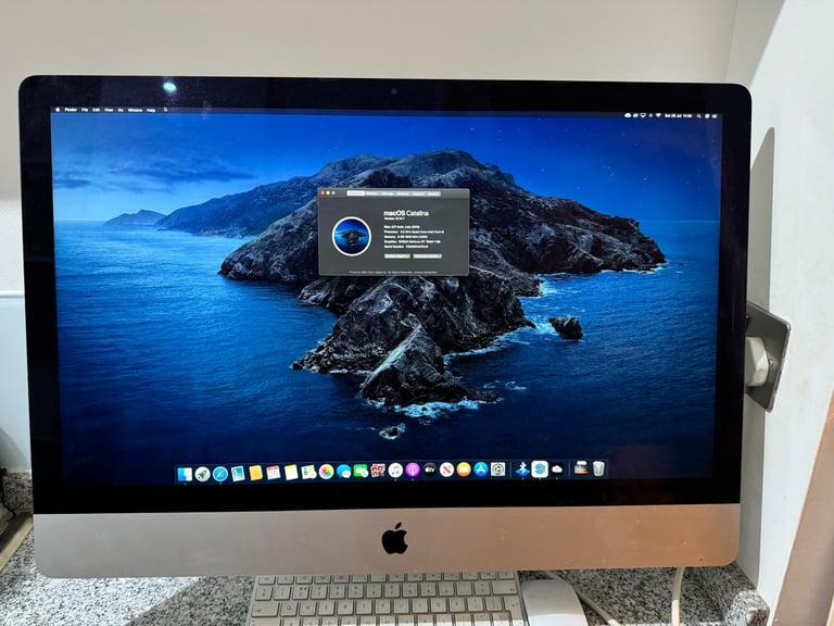 iMac 27 inch with free wireless keyboard and mouse