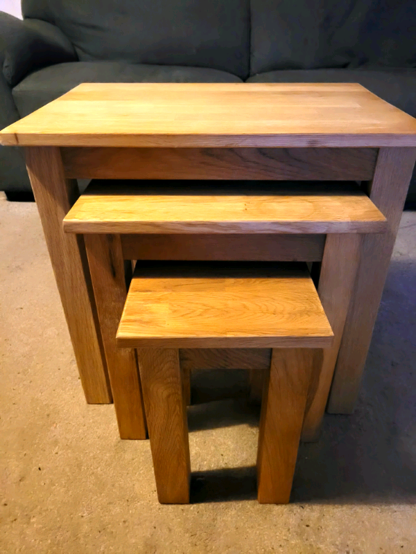 Mini wooden tables