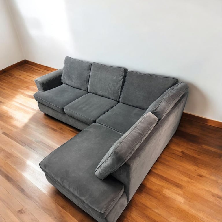 image for EXCELLENT DFS ORKA CORNER SOFA DELIVERY AVAILABLE TODAY 