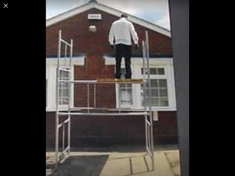 🇬🇧 SCAFFOLD TOWER NEW 🇬🇧 SAVE ££££s & BUY IT! - DIY/MAINTENANCE/GARDEN - 🇬🇧 BRITISH STEEL 🇬🇧