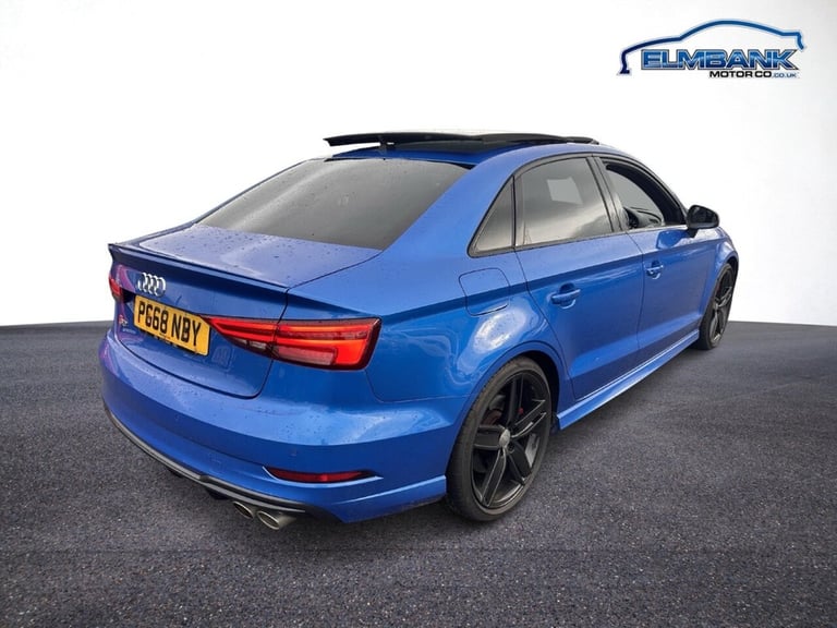 2019 Audi S3 2.0 TFSI Black Edition Saloon 4dr Petrol S Tronic quattro Euro 6 (s/s) (300 Saloon P...