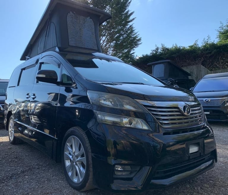 2010 Toyota ALPHARD VELLFIRE POP TOP 4 BERTH NEW CAMPER CONVERSION RUST FREE