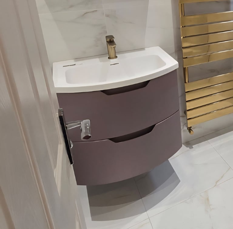 image for 600 mm bathroom sink unit