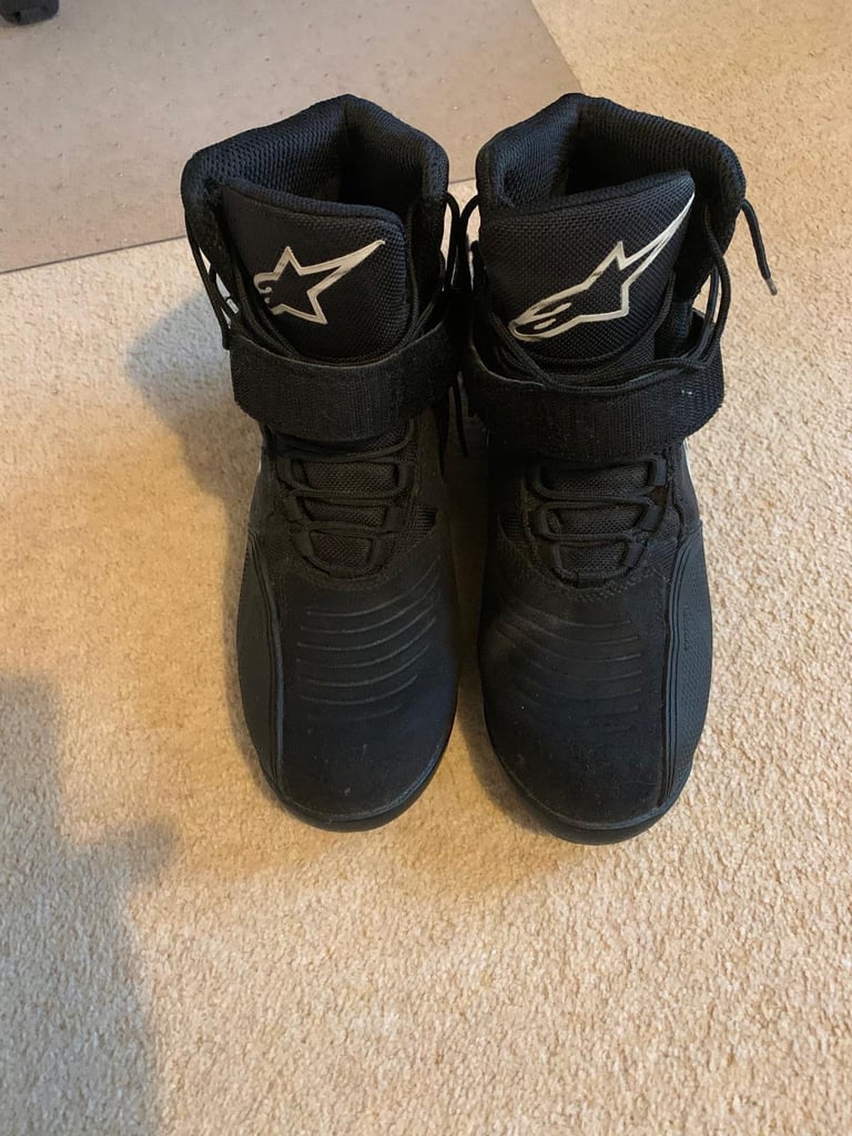 Alpinestar motorbike boots size 10