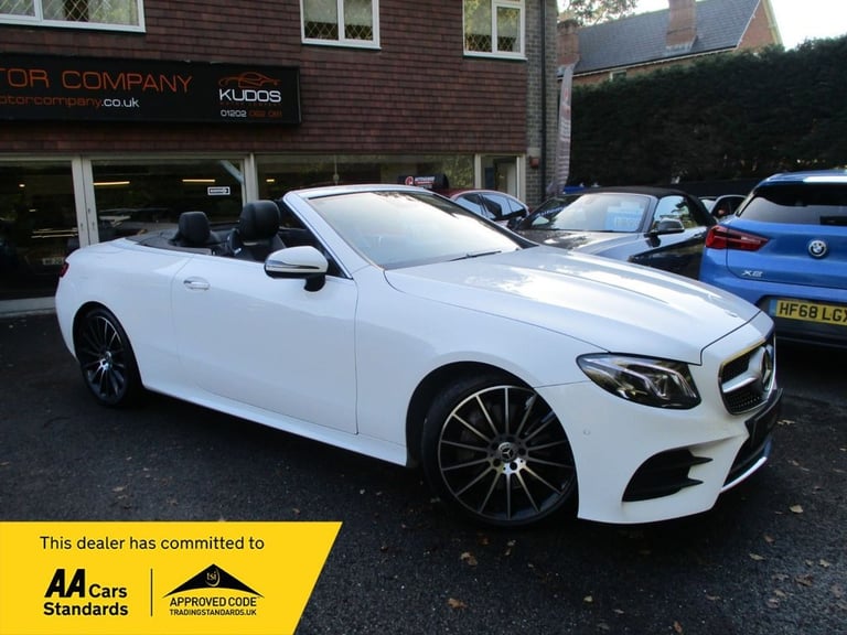 image for 2017 Mercedes-Benz E Class 2.0 E300 AMG Line (Premium Plus) Cabriolet 2dr Petrol G-Tronic+ Euro 6...