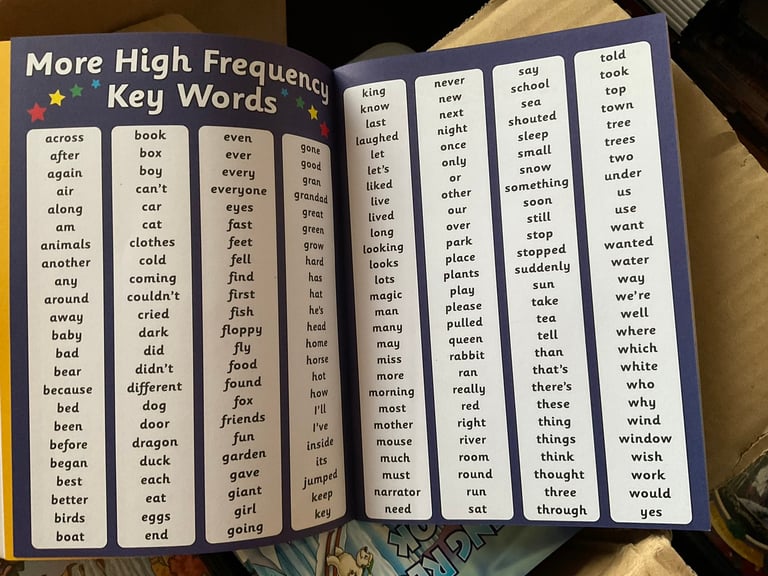 Primary school reading record books