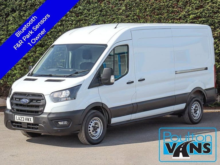 image for  Ford Transit 350 FWD 2.0TDCi, 130ps, L3H2 LWB MED ROOF Panel Van, Front + Rear Parking S Large V...