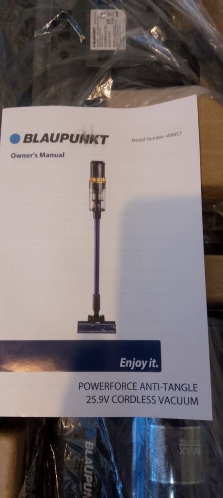Blaupunkt cordless battery vacuum cleaner 