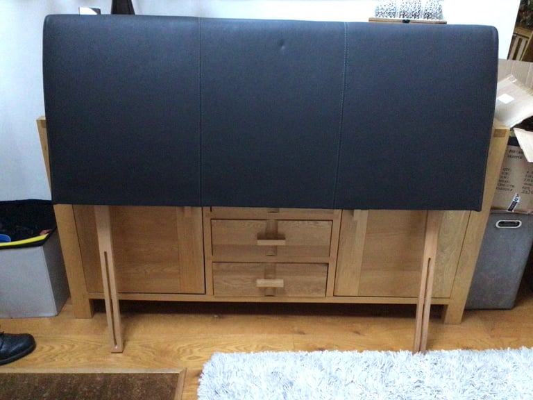 image for Quality Leatherette King Sized Double Bed Headboard