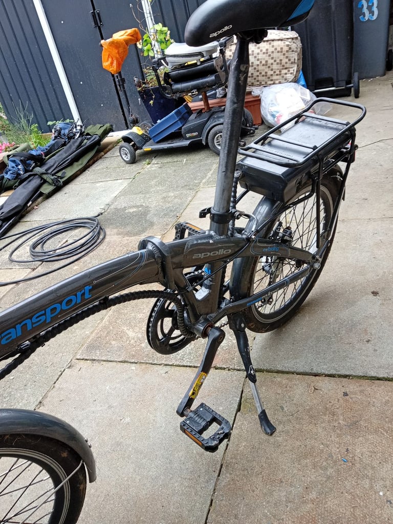 Apollo electric folding bike