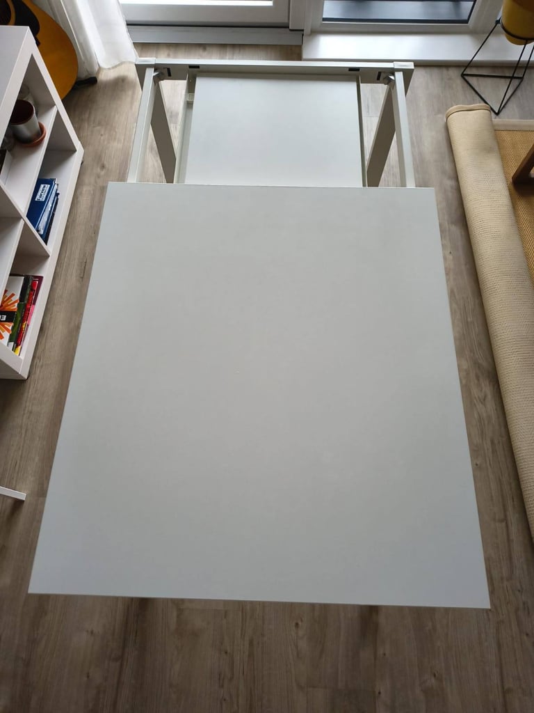 IKEA VANGSTA Extendable Dining Table, White 80/120x70 cm