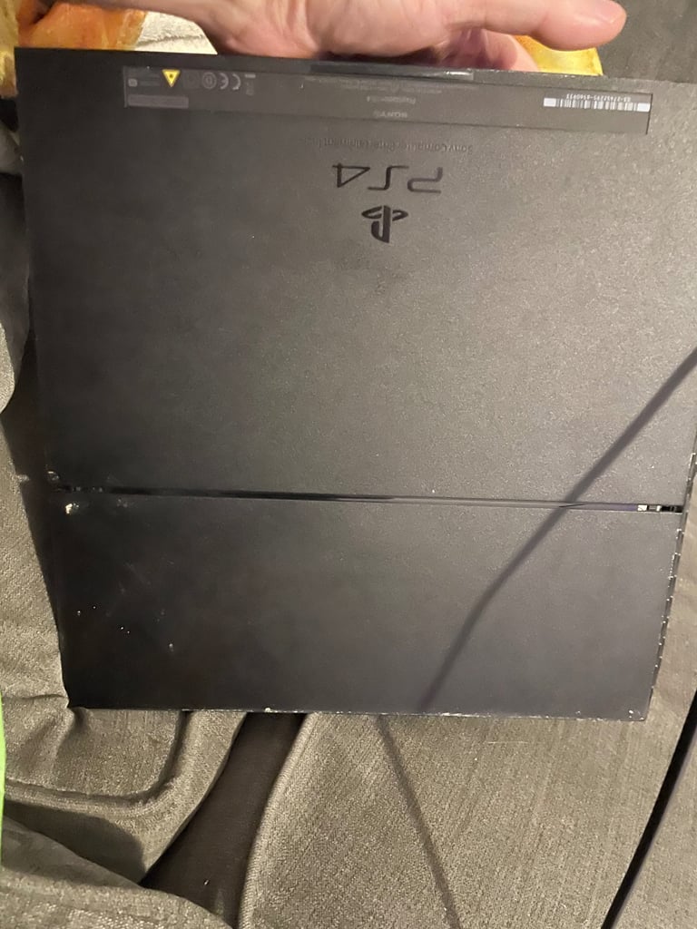 PlayStation 4 with controller 