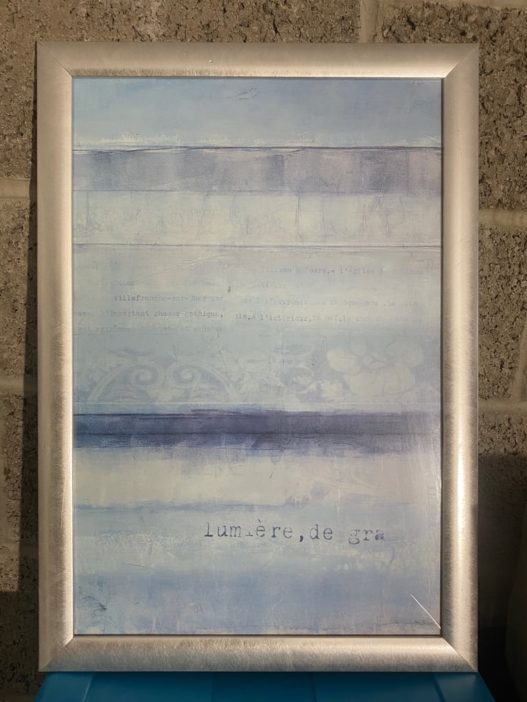 Picture framed Lumiere Composition Print by Jane Bellows