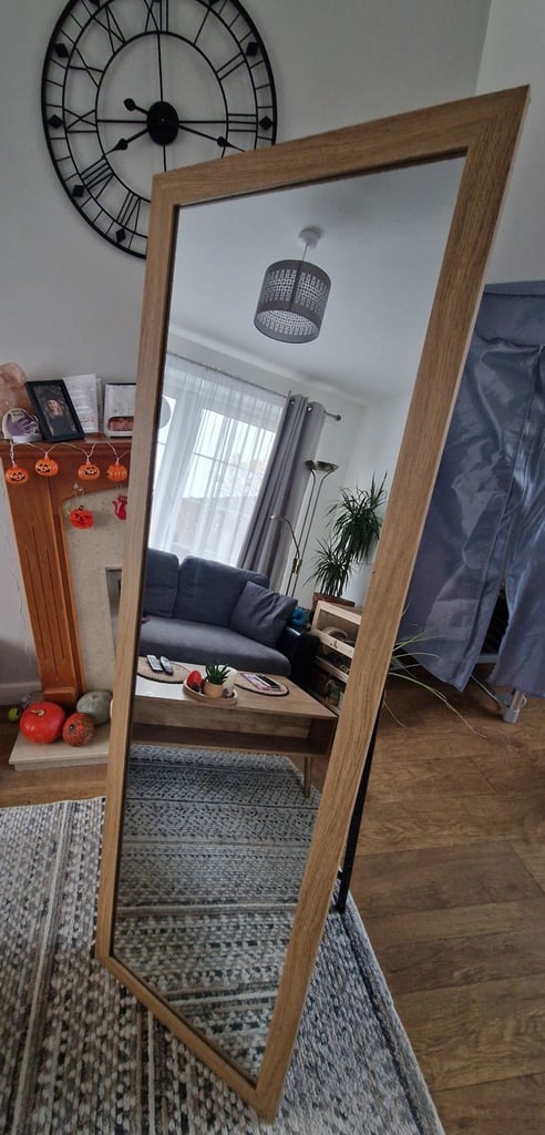 Free standing full length mirror 