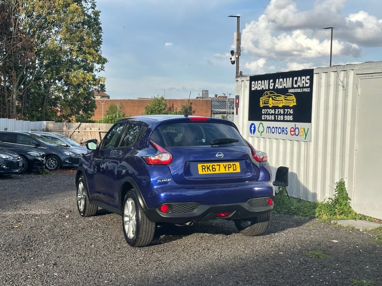 2017 Nissan Juke 1.6 Acenta 5dr Xtronic HATCHBACK Petrol Automatic