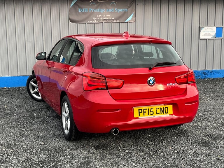 2015 BMW 1 Series 1.5 116d ED Plus Euro 6 (s/s) 5dr HATCHBACK Diesel Manual