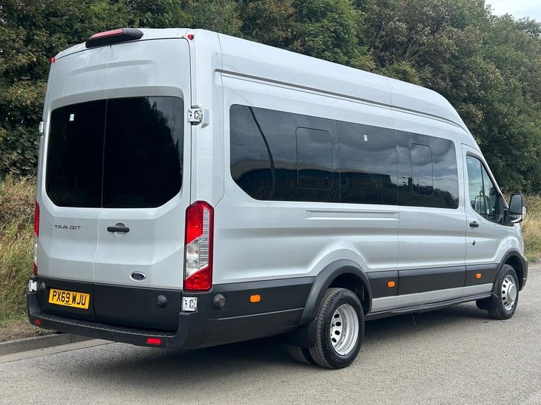 2019 69 FORD TRANSIT LEADER TREND XLWB L4H3 17 SEATER MINIBUS PSV TESTED!